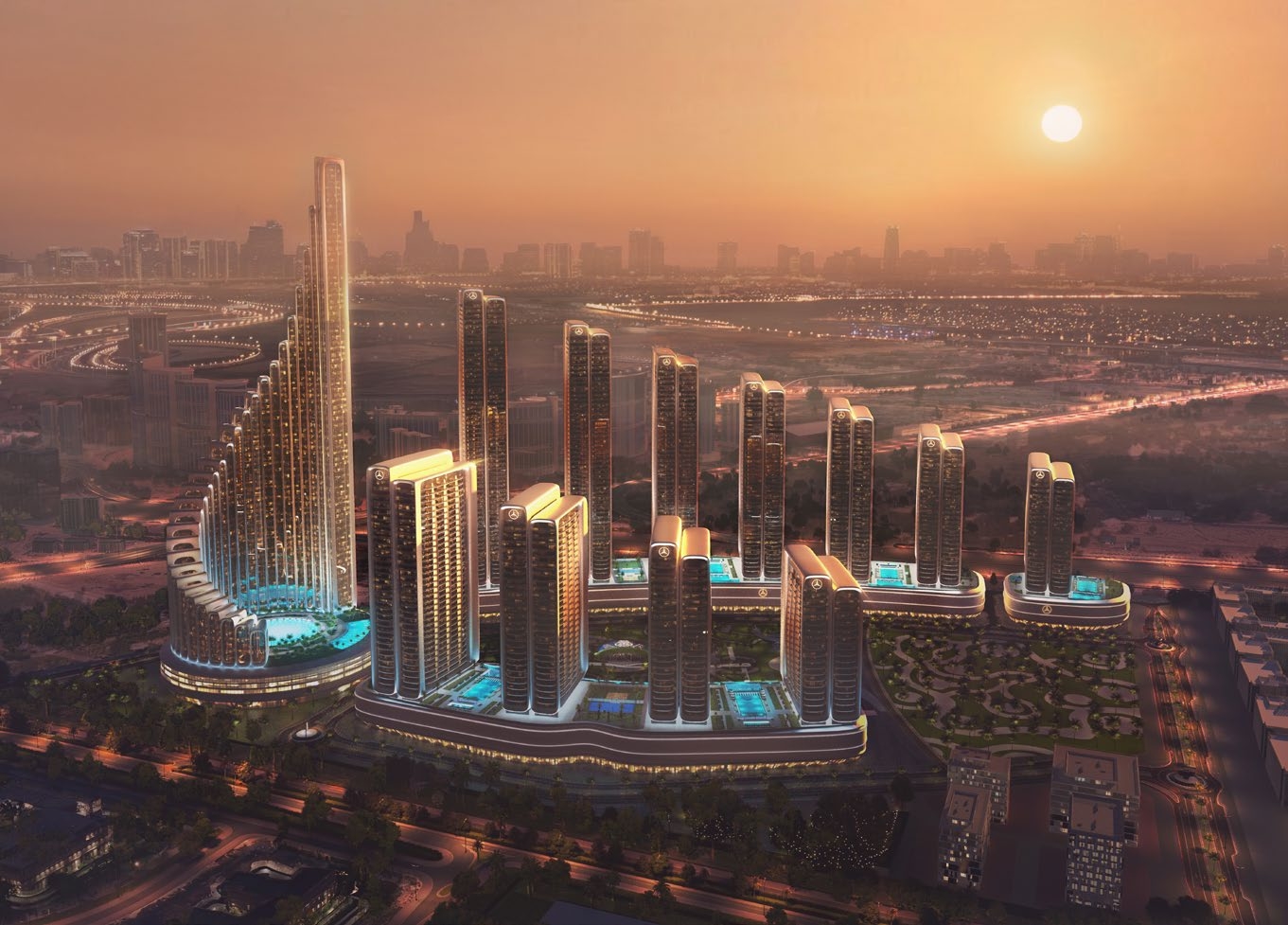 Mercedes-Benz Places Binghatti City