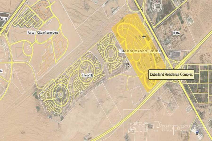 Dubailand Residence Complex Plots